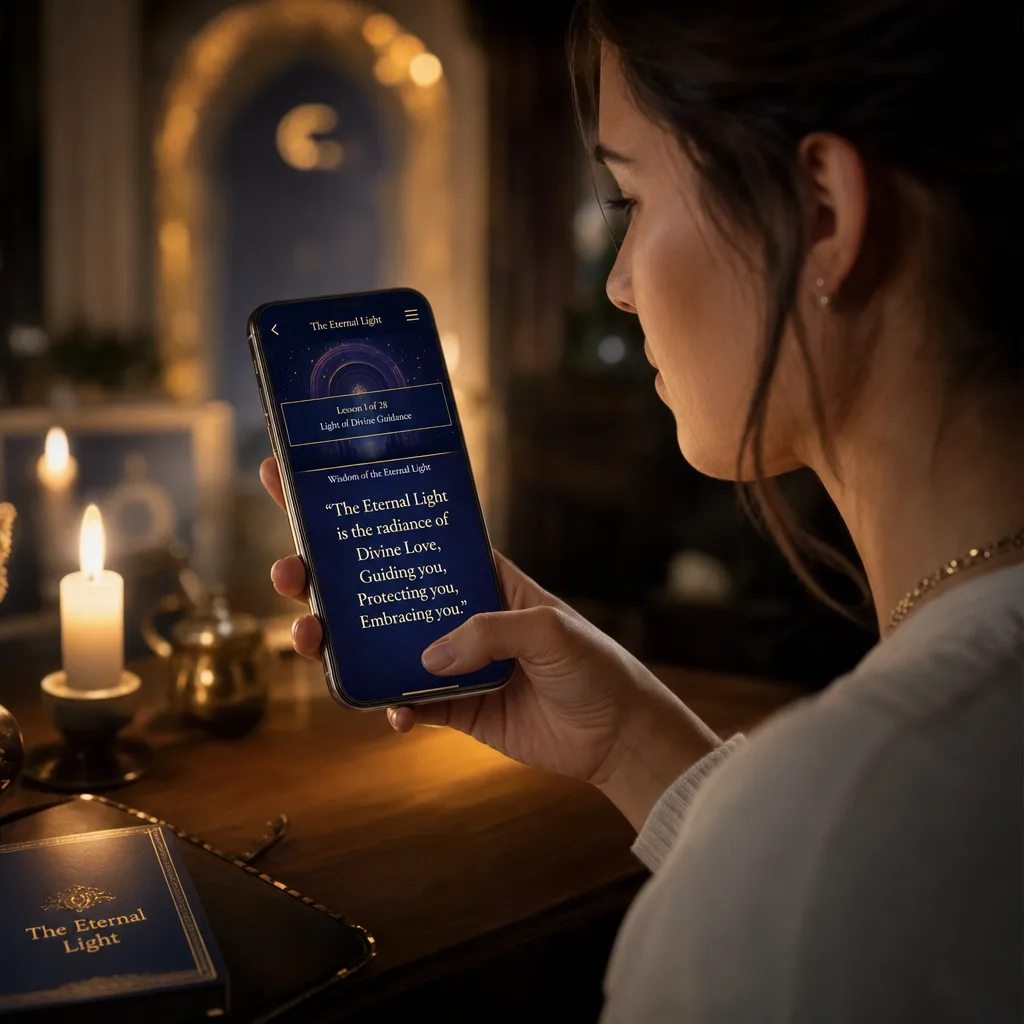 Read the lessons on your phone